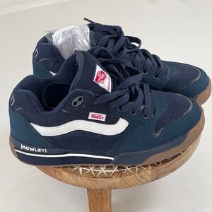 Vans Skate Geoff Rowley XLT 25th Anniversary Sneaker Navy Blue White Mens 5 NWOT